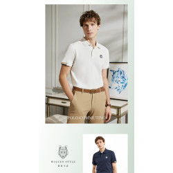 【防臭吸汗】七匹狼男士短袖polo衫夏季新款休閒寬松透氣男t恤裝