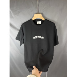 2025夏季新款男士短袖標準版型棉簡約百搭印花男T恤夏