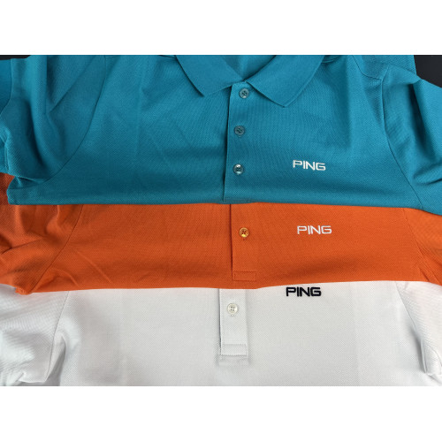 21301PIN 男士高爾夫服裝春夏翻領短速乾珠地棉短袖上衣 21301PIN 男士高爾夫服裝春夏翻領短速乾珠地棉短袖上衣