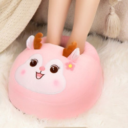 暖腳取暖器冬季足底桌下辦公充電加熱按摩器保暖足部暖腳器暖腳寶