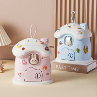 禮物可愛卡通小房子存錢罐兒童禮品儲蓄罐學生幼兒園禮物