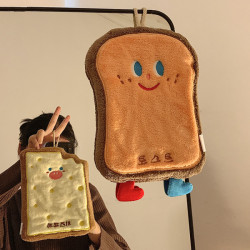 可愛擦手巾掛式吸水加厚衛生間卡通擦手帕毛巾洗手小方巾廚房抹布
