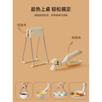 防燙夾取碗夾防滑鉗夾子廚房夾盤子夾蒸菜不鏽鋼隔熱提盤夾碗神器