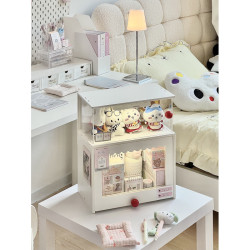 桌面置物架穀子小痛櫃棉花娃娃收納展示架高級感轉角角落多層書架