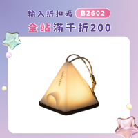 帳篷小夜燈臥室創意可愛充電實用禮物小夜燈 野外露營高級氛圍燈