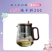 茶壺泡茶家用2024新款茶水分離器泡茶杯玻璃內膽茶具飄逸杯泡茶壺