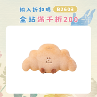 可愛法棍麵包抱枕毯子兩用牛角包靠枕辦公室午睡枕頭車用空調被