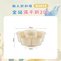 分格旋轉火鍋蔬菜雙層拼盤洗菜盆瀝水籃創意多功能備菜配菜盤家用