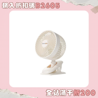 奧克斯空氣循環扇usb夾式桌面小風扇低音小型學生宿捨床上迷你