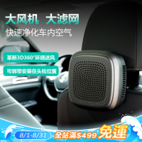 車用負離子空氣淨化器 USB可攜式桌面除菸除塵小型空氣清淨機