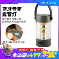 戶外露營燈超長續航掛式帳篷燈氛圍照明充電藍牙音響露營燈