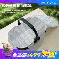保溫袋冷藏箱戶外保溫箱車用冰箱包可攜式大容量折疊鋁框保溫包