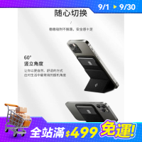 Spigen同款磁吸卡包手機支架適用蘋果系列MagSafe華爲可攜式卡包