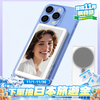 手機後置磁吸式自拍顯示屏後置拍照直播錄影片拍影片實時同屏器