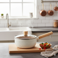 電磁爐煮泡麵麥飯石家用嬰兒不沾湯鍋寶寶輔食小奶鍋日式雪平鍋