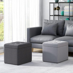 家具客廳時尚矮凳收納儲物凳子家用可坐門口換鞋凳布藝皮革腳新款