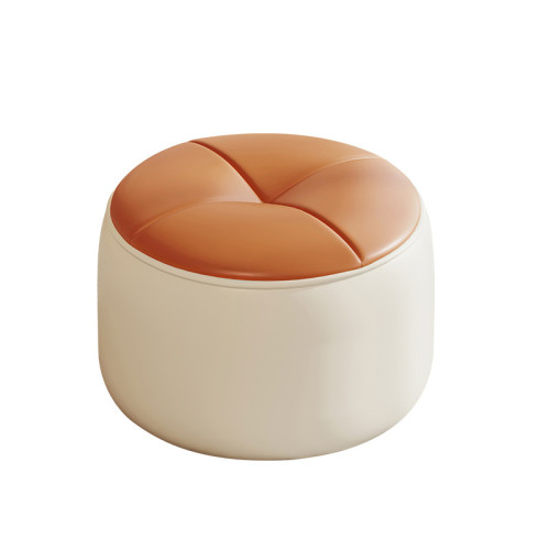 小凳子家用圓凳客廳皮凳坐墩門口換鞋凳兒童矮凳現代簡約南瓜凳子 小凳子家用圓凳客廳皮凳坐墩門口換鞋凳兒童矮凳現代簡約南瓜凳子