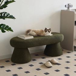 創意網紅床尾凳臥室床邊沙發凳家用換鞋凳主臥凳子化妝凳輕奢