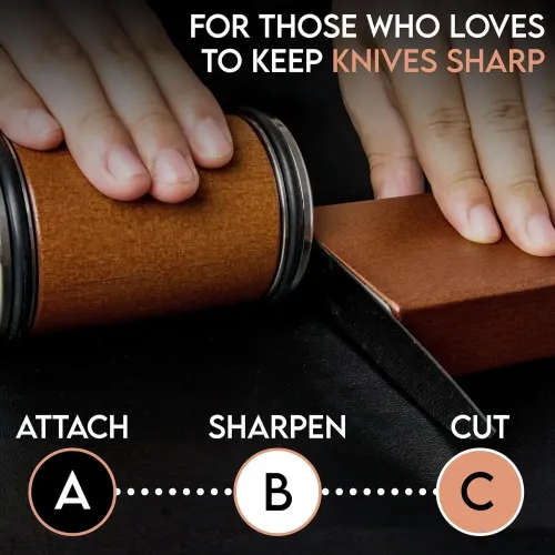 Rolling Knife sharpener可調Horl鎢鋼磁吸滾動磨刀石滾筒磨刀器