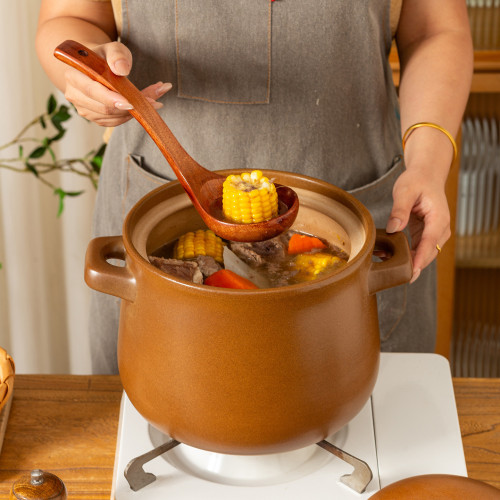 平定砂鍋內無釉燉鍋家用瓦斯煲湯沙鍋湯煲湯鍋陶瓷老式燉湯煮粥鍋