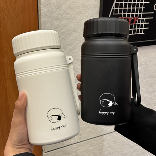 316不鏽鋼保溫杯保溫壺超大容量高顔值學生水杯可攜式防摔茶隔杯子 316不鏽鋼保溫杯保溫壺超大容量高顔值學生水杯可攜式防摔茶隔杯子