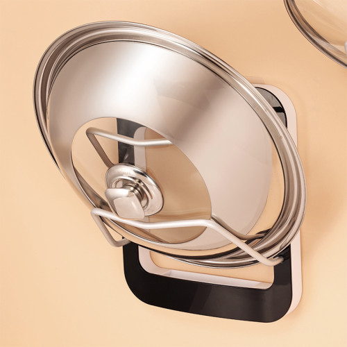 鍋蓋置物架廚房壁掛式砧板菜板放置案板收納免打孔太空鋁瀝水架子 鍋蓋置物架廚房壁掛式砧板菜板放置案板收納免打孔太空鋁瀝水架子