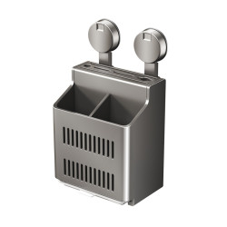 吸盤刀架置物架筷子筒刀架一體壁掛瀝水架子廚房收納置物架