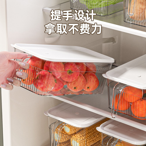 冰箱收納盒食品級大容量廚房收納盒家用水果密封保鮮盒抗菌冷凍盒