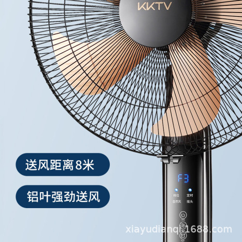 電風扇落地家用風扇搖頭強力定時立式宿舍省電大風力