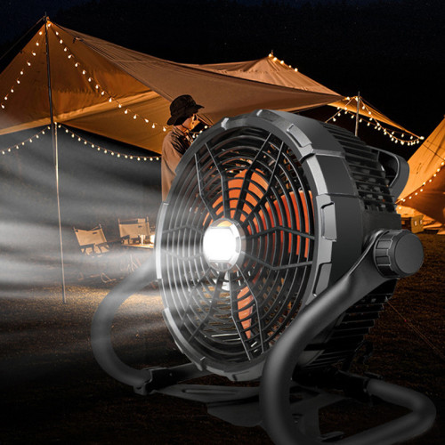 釣魚風扇太陽能12V移動電風扇可攜式無線充電趴地扇大露營驅蚊防水 釣魚風扇太陽能12V移動電風扇可攜式無線充電趴地扇大露營驅蚊防水