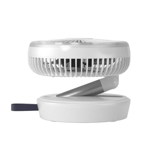 新款戶外充電風扇燈可攜式小型露營超靜音宿舍釣魚家用小電風扇