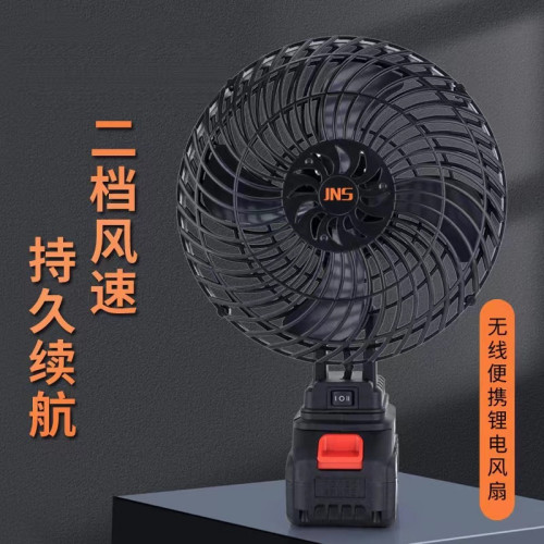 鋰電充電式戶外露營風扇純銅電機家用露營釣魚可攜式大功率迷你風扇