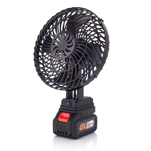 鋰電充電式戶外露營風扇純銅電機家用露營釣魚可攜式大功率迷你風扇