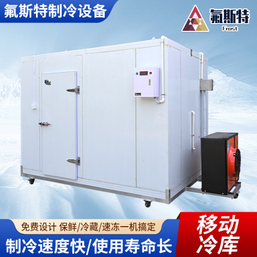 移動冷庫冷凍速凍冷藏保鮮庫蔬菜水果肉類專用製冷設備移動速凍
