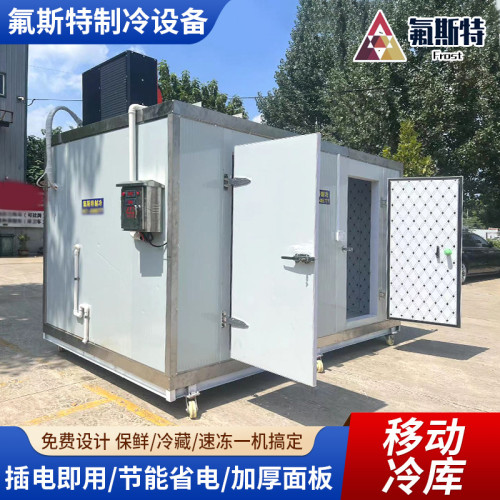 移動冷庫冷凍速凍冷藏保鮮庫蔬菜水果肉類專用製冷設備移動速凍