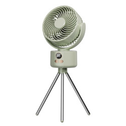 戶外露營風扇迷你小型可攜式usb充電帳篷帶燈吊風扇大風釣魚3腳架