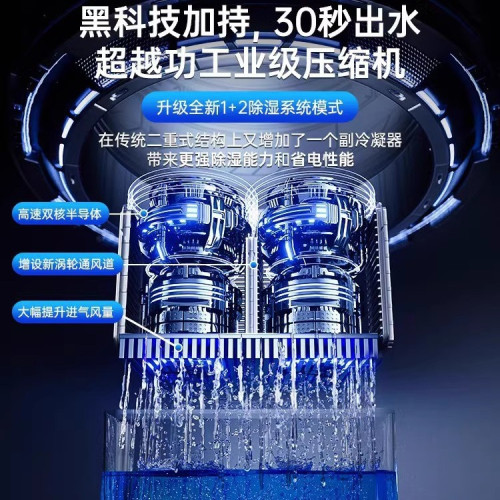 新款除溼機家用小型靜音臥室宿舍辦公地下室抽溼機除潮去溼吸溼器