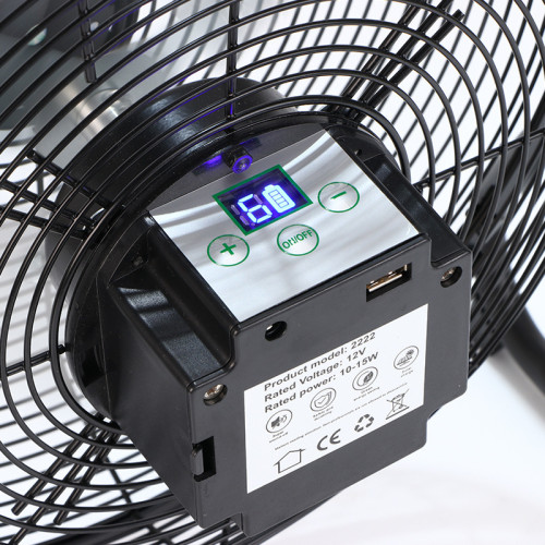 超長續航48小時太陽能充電趴地扇無聲家用戶外釣魚露營擺攤可移動 超長續航48小時太陽能充電趴地扇無聲家用戶外釣魚露營擺攤可移動