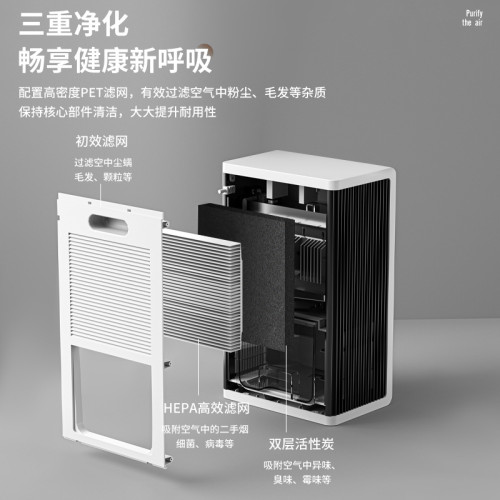 新款除溼機家用靜音臥室抽溼機地下室除潮輔助乾衣除溼器