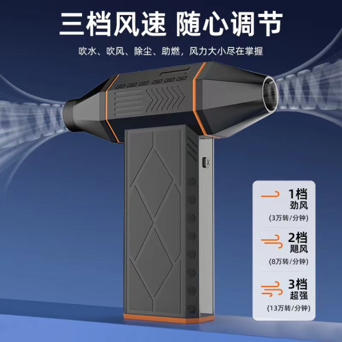 暴力渦輪風扇迷你露營風扇13萬高速無刷可攜式吹吸一體吹塵器