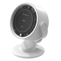 新款桌面高速風扇大風力USB充電桌上型靜音風扇壁掛無葉風扇