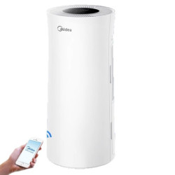 美的除溼機CF24BD/N7-DY新款家用抽溼器壓縮機除潮智能恒溼24升