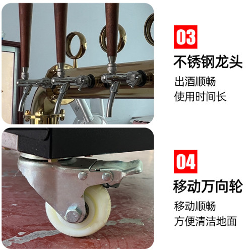 啤酒機生啤機T型美式紥啤機酒吧啤酒冷藏打酒器精釀不鏽鋼啤酒機 啤酒機生啤機T型美式紥啤機酒吧啤酒冷藏打酒器精釀不鏽鋼啤酒機