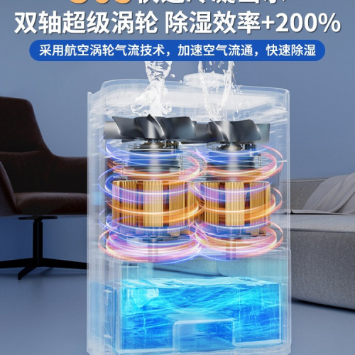 除溼機家用吸溼室內靜音小型迴南天抽溼神器烘乾一體機
