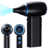 渦輪暴力風扇手持吹風機戶外露營照明13萬轉高速無刷吹塵器