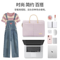 簡約商務手提包男文包輕便適用蘋果macbookpro13.3筆記型電腦包