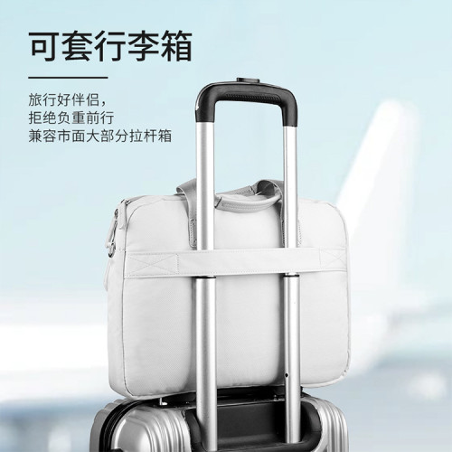 手提斜後背包適用macbook13.3寸電腦包筆電輕薄大容量15.6寸14寸