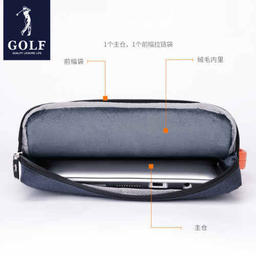 GOLF小米華爲聯想蘋果戴爾華碩男女單肩15.6寸手提筆電包電腦包