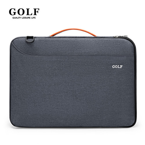 GOLF小米華爲聯想蘋果戴爾華碩男女單肩15.6寸手提筆電包電腦包