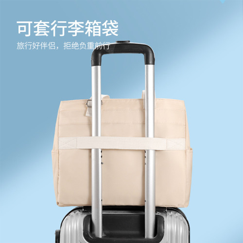 筆記型電腦包女適用蘋果macbook華碩pro戴爾1415.6英寸手提單肩包